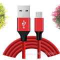 28awg 1/1.2/1.5m Braided Micro Cable Sync Data Cable